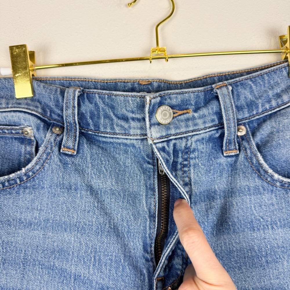 J. Crew 90s Classic Straight Leg Jeans High Rise Size 29T 29 Tall - Picture 5 of 14